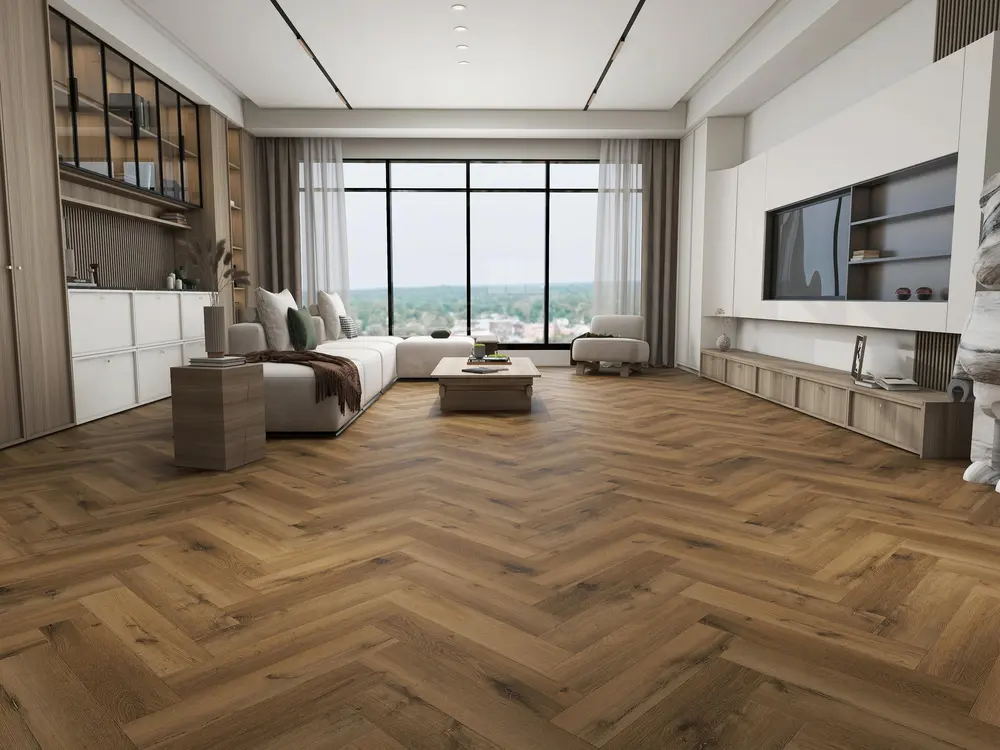 Premium Herringbone Hybrid detail
